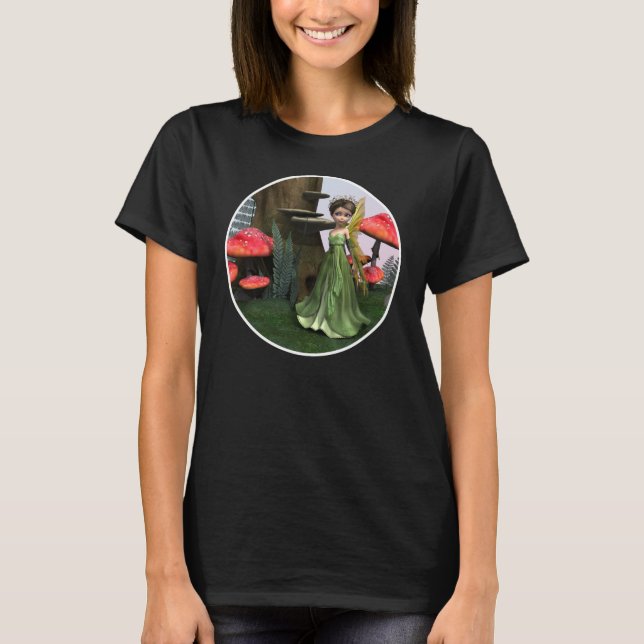 T-shirts Fada no Bosque (Frente)