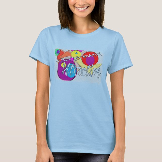 T-shirts Fairground Attração (Frente)