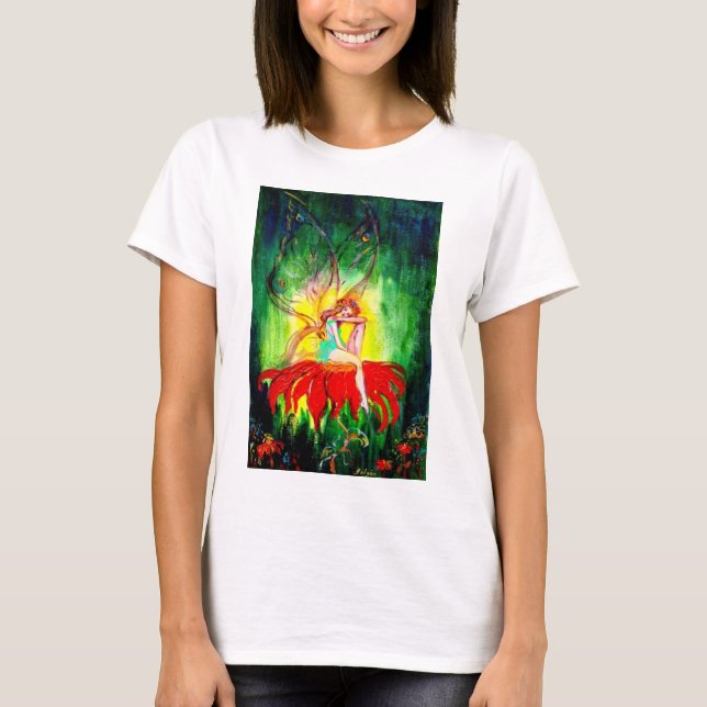 T-SHIRTS FAIRY DREAMING NA FLORES (Frente)
