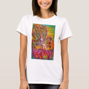 T-shirts FAIRY FLOWER NA fantasia PINK IRIS
