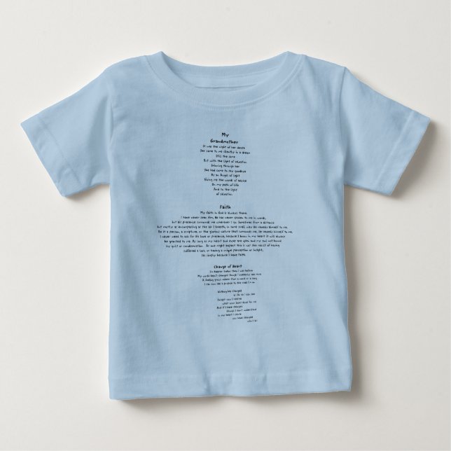 T-shirts Faith (Frente)