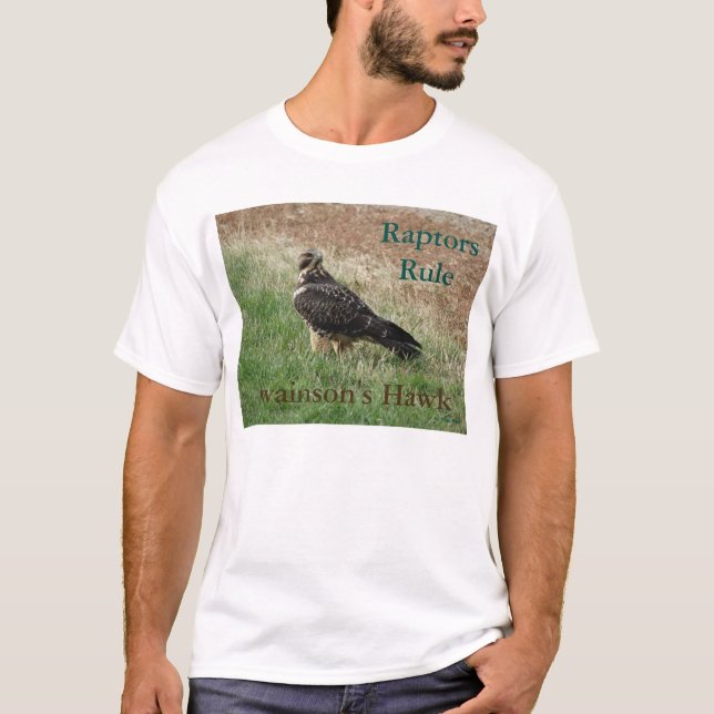 T-shirts Falcão-de-swainson B52 (Frente)