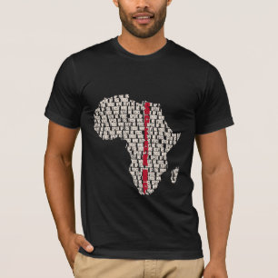 T-shirts Fale acima de África