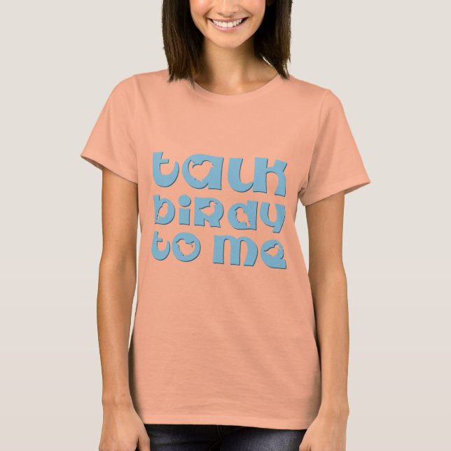 T-shirts Fale Com Birdy Comigo (Frente)
