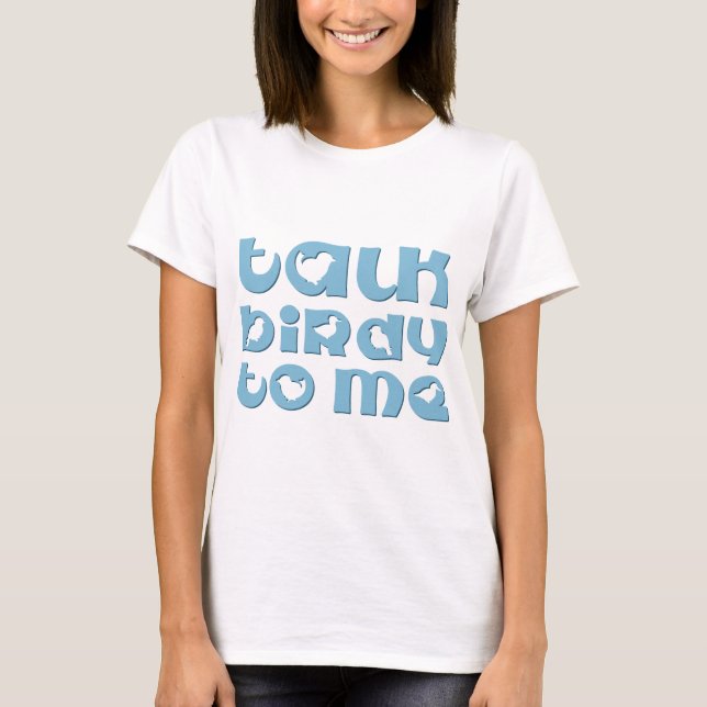 T-shirts Fale Com Birdy Comigo (Frente)