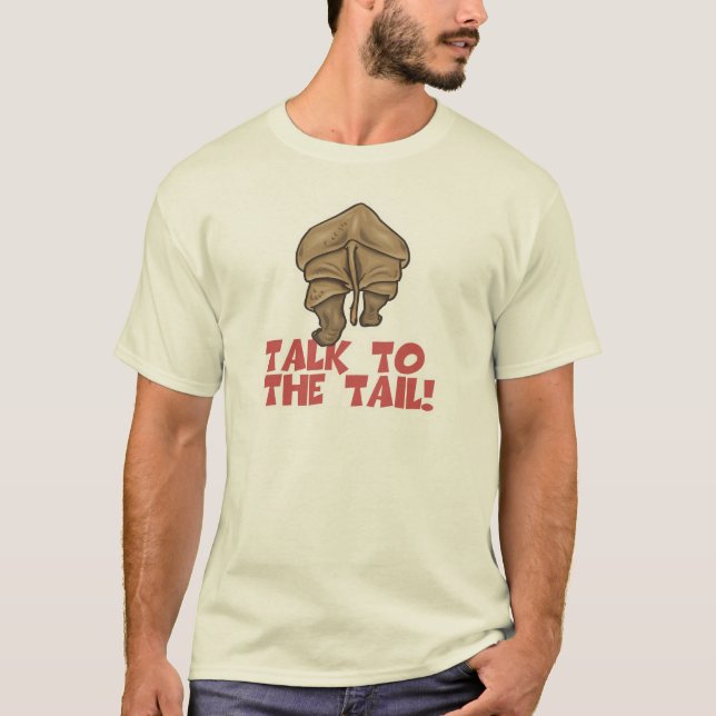 T-shirts Fale com o Rino do Rabo (Frente)