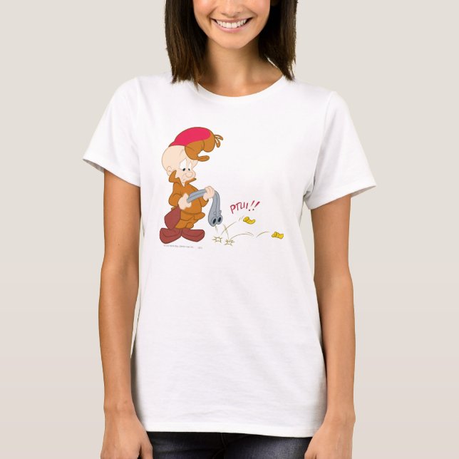 T-shirts Falha de arma da ELMER FUDD™ (Frente)