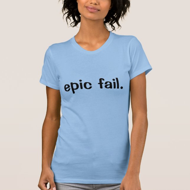 T-shirts falha épico (Frente)