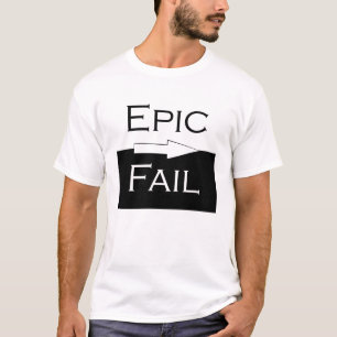 T-shirts Falha épico