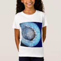Falln Geode de cristal azul
