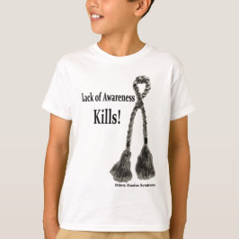 T-shirts Falta do EDS de matares da consciência