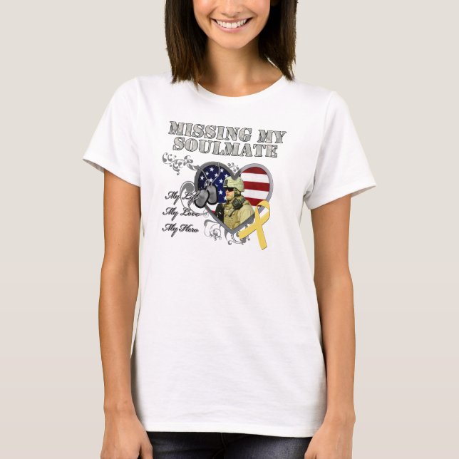 T-shirts Faltando meu Soulmate (Frente)