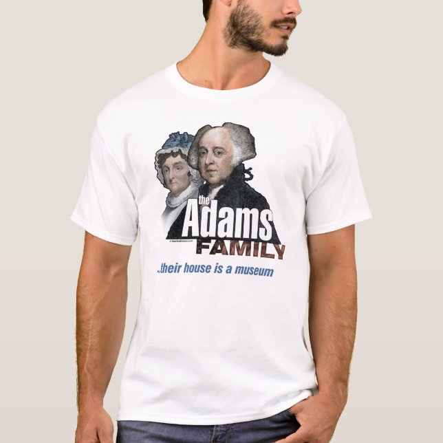 T-shirts Família de John Adams (Frente)