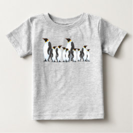 T-shirts Família de Pinguim Fofa