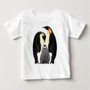 T-shirts família de pinguins