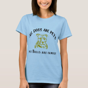 T-SHIRTS FAMÍLIA DE PITBULL