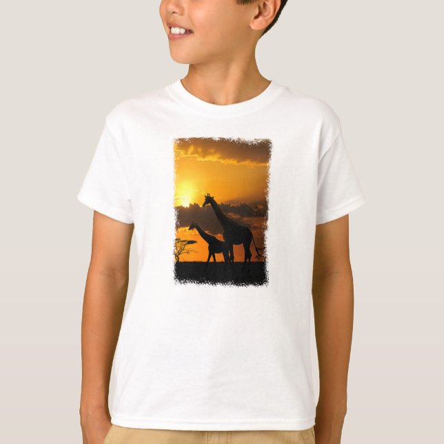 T-shirts Família Giraffe 2 (Frente)