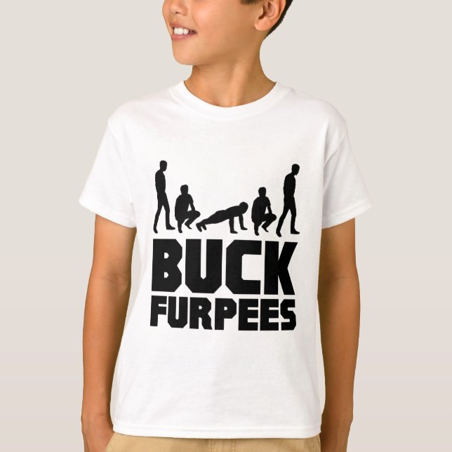 T-shirts Fanfarrão Furpees -- Malhação de Burpees (Frente)