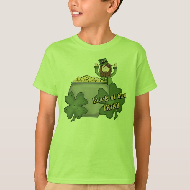 T-shirts Fanfarrão irlandês (Frente)