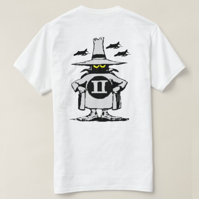 T-shirts Fantasma do HB F-4 (Verso do Design)