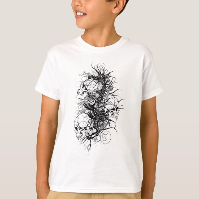 T-shirts Fantasy Skulls (Frente)