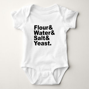 T-shirts Farinha & Água & Sal & Fermento Ingredientes par
