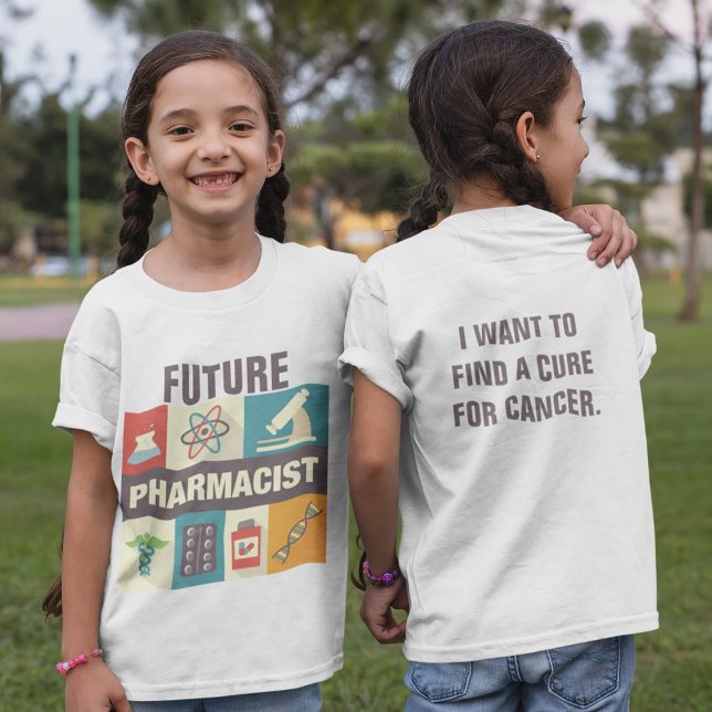 T-shirts Farmacêutico Icônico Profissional Concebido (Criador carregado)