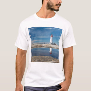 T-shirts Farol   Canadá da angra de Peggy