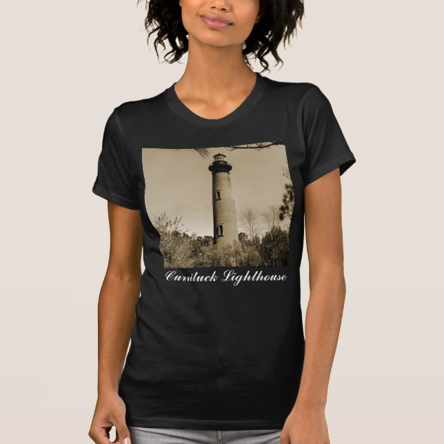 T-shirts Farol Currituck (Frente)