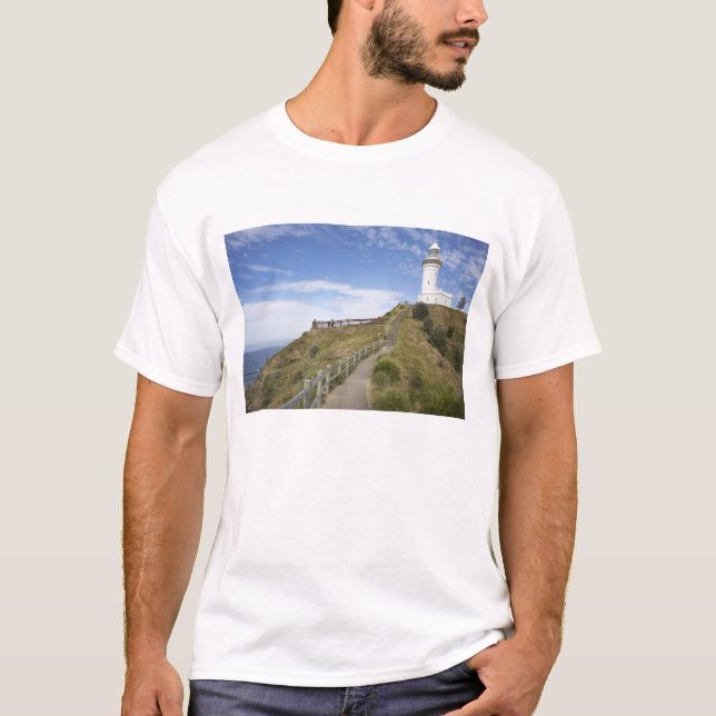 T-shirts Farol de Cape Byron, Cape Byron (2 (Frente)