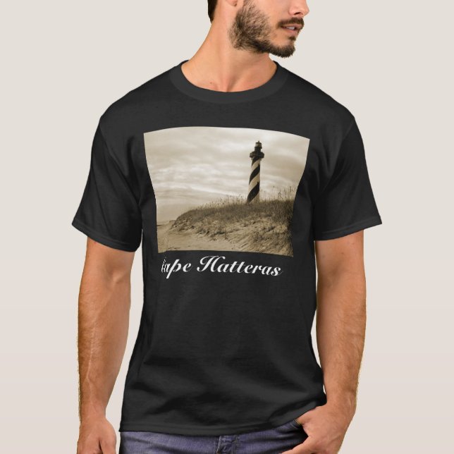 T-shirts Farol de Cape Hatteras (Frente)