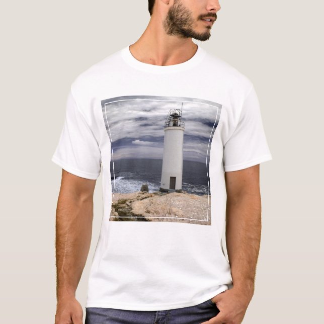 T-shirts Farol de Laxe| Galiza, Espanha (Frente)