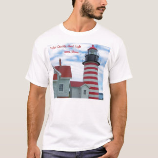 T-shirts Farol de Maine