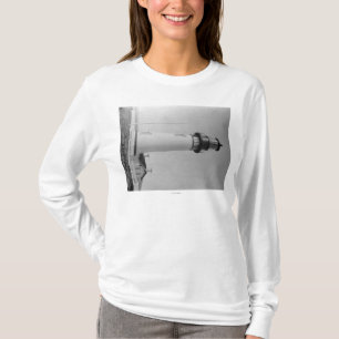T-shirts Farol de Newport, Oregon no cabo Fowlweather