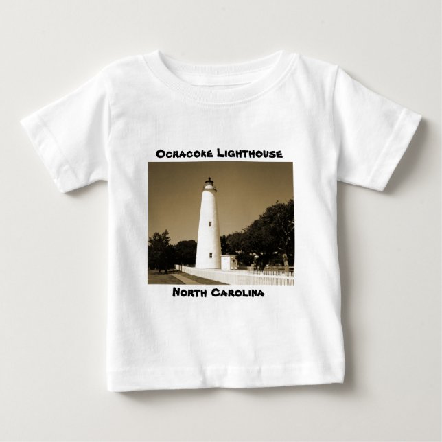 T-shirts Farol de Ocracoke (Frente)