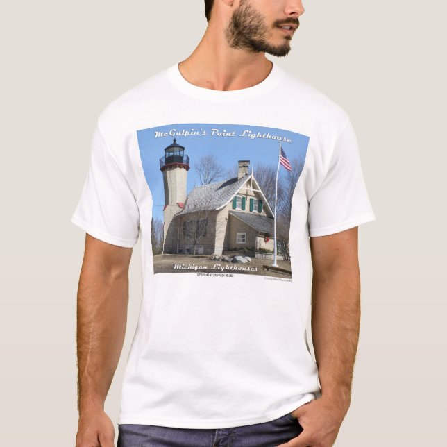 T-shirts Farol do ponto de McGulpin (Frente)