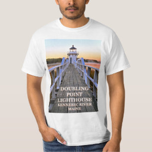 T-shirts Farol Ponto Duplo, Camisa-T Maine