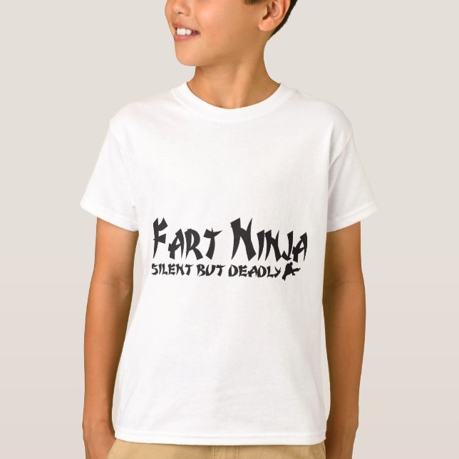 T-SHIRTS FART NINJA (Frente)