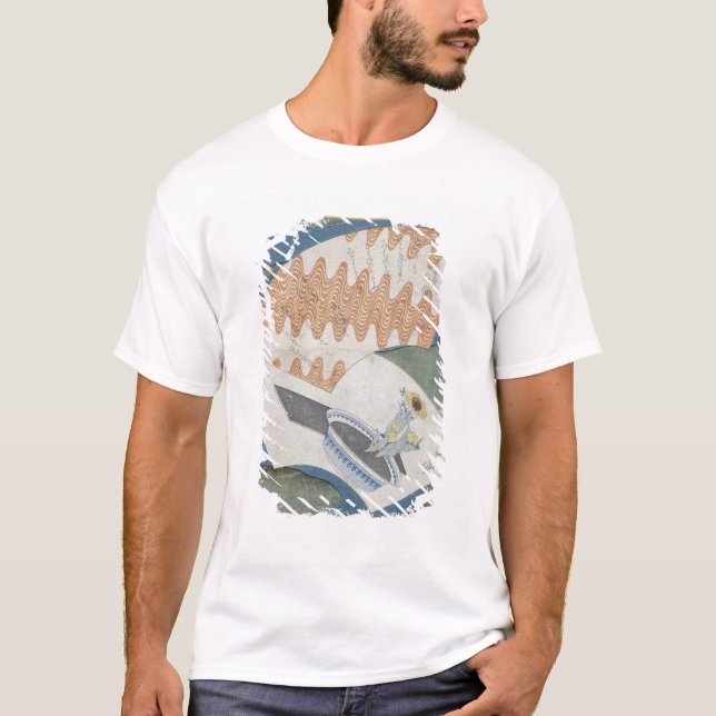 T-shirts Fãs que flutuam em um córrego (Frente)