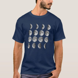 T-shirts Fases da Lua