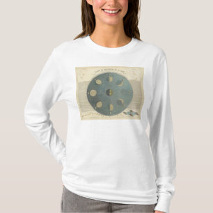 T-shirts Fases da lua