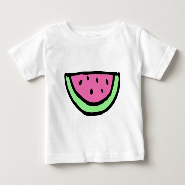 T-shirts Fatia de melancia (Frente)