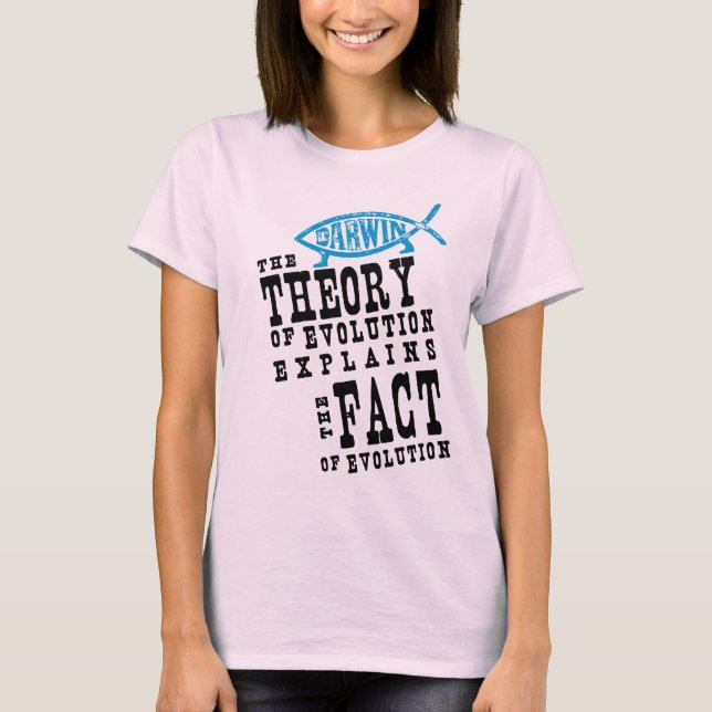 T-shirts Fato da evolução (Frente)