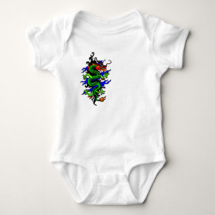T-shirts Fato de bebê dragão chinês
