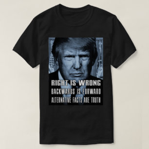 T-shirts Fatos Alternativos São Verdade - Anti Presidente T