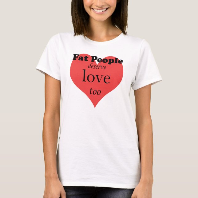 T-shirts FatPeople-WhiteTshirt (Frente)