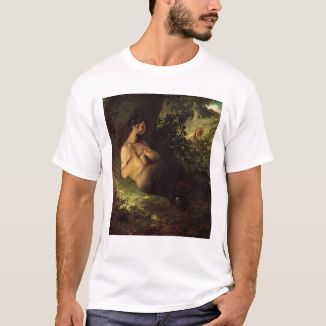 T-shirts Faun e ninfa, 1868 (Frente)