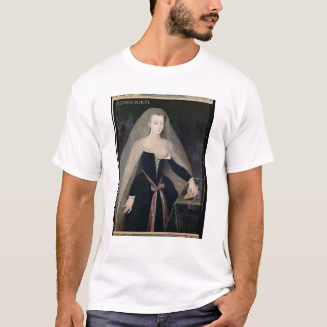 T-shirts Favorito de Agnes Sorel de Charles VII (Frente)