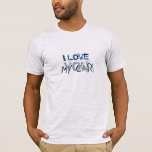 T-shirts Favorito Engraçado Adoro o Texto Personalizado do