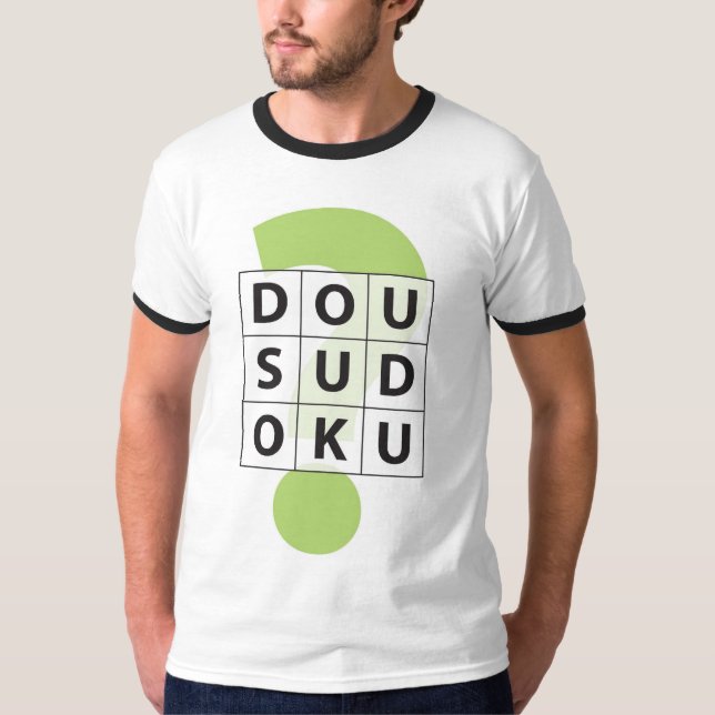T-shirts Faz U Sudoku? limão (Frente)